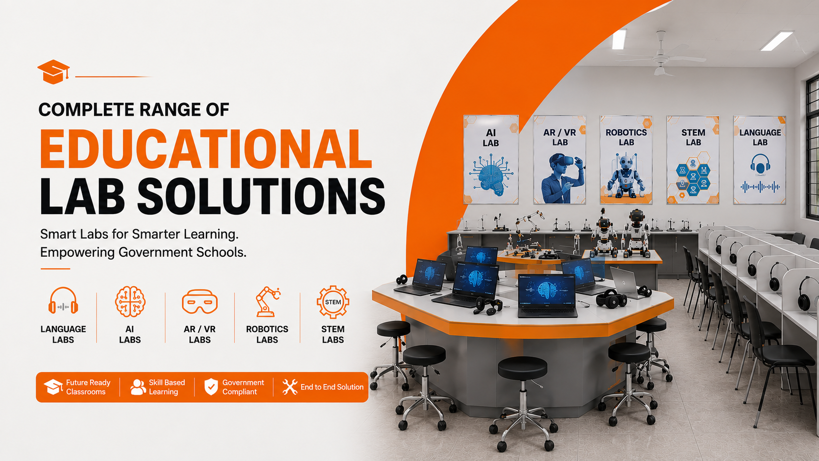 Complete Range of Educational Lab Solutions